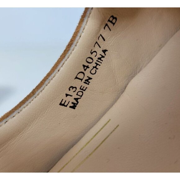 Cole Haan Womens Low block Heel Pumps Suede Size US 7B - Picture 6 of 15